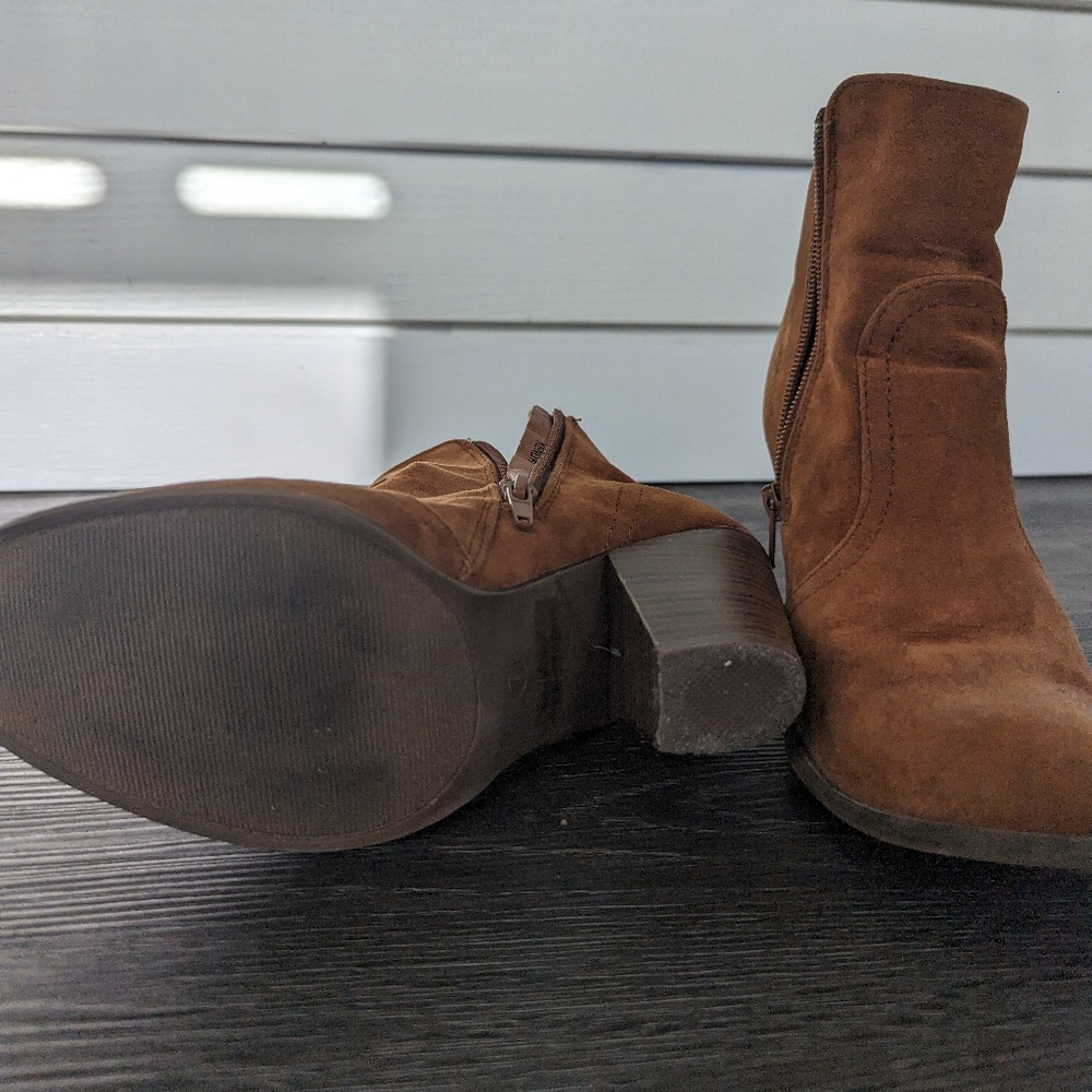 Tan Fall Booties - image 2